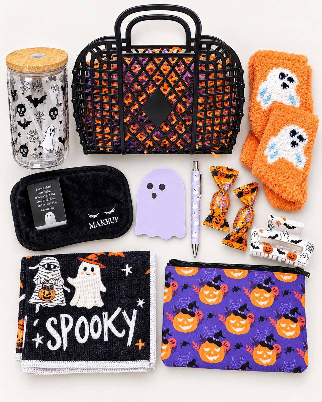 Halloween Boo Basket | Complete Gift Bundle – Assembly Required