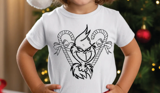 Christmas Color Your Own T-Shirt Kit – Youth