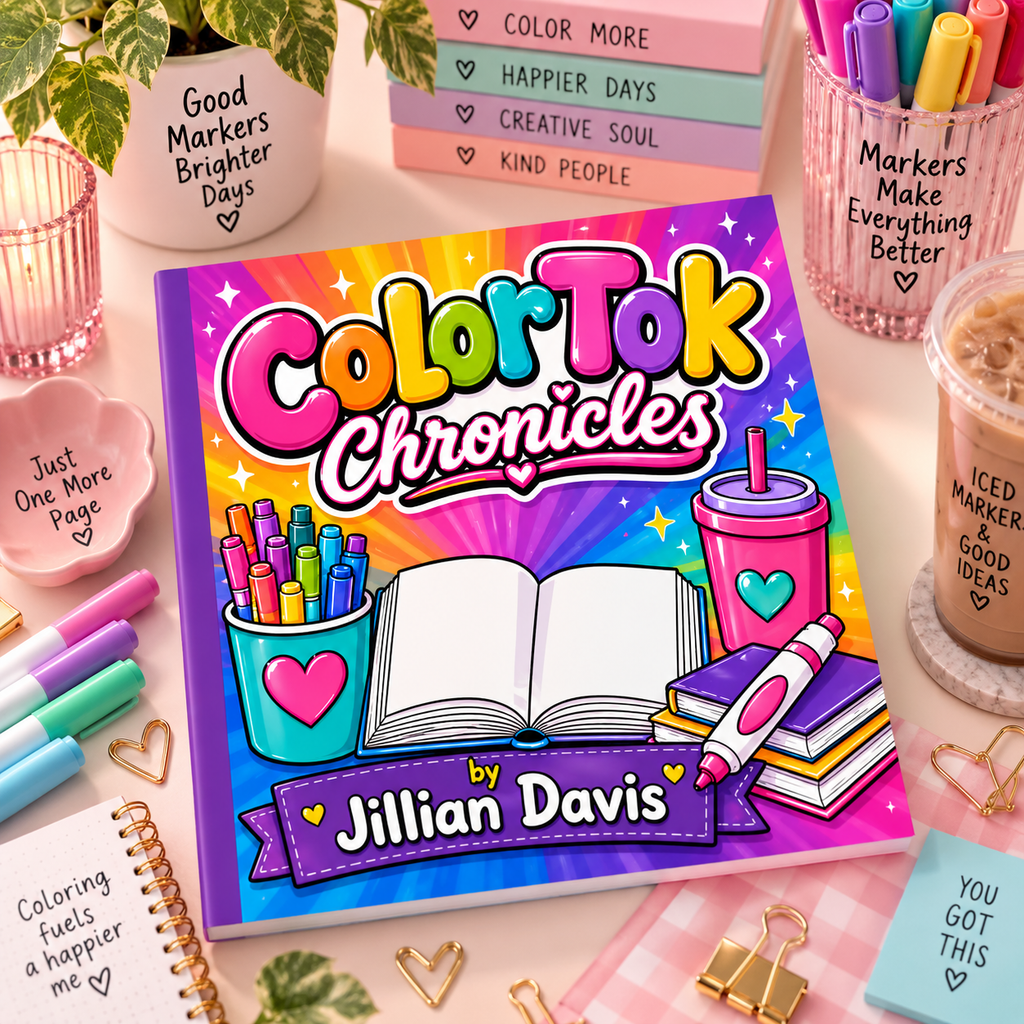 ColorTok Chronicles - Coloring Book