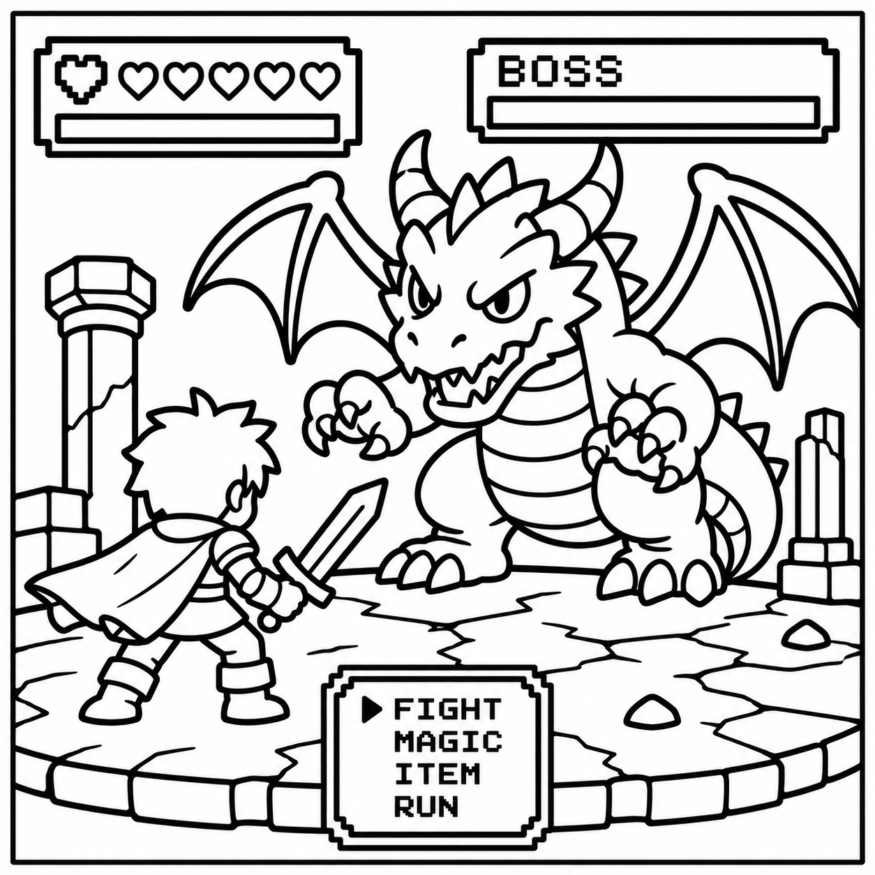 Level Up! | Coloring Book