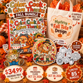 Color, Cook & Give Thanks | Fall Coloring Bundle – Preorder