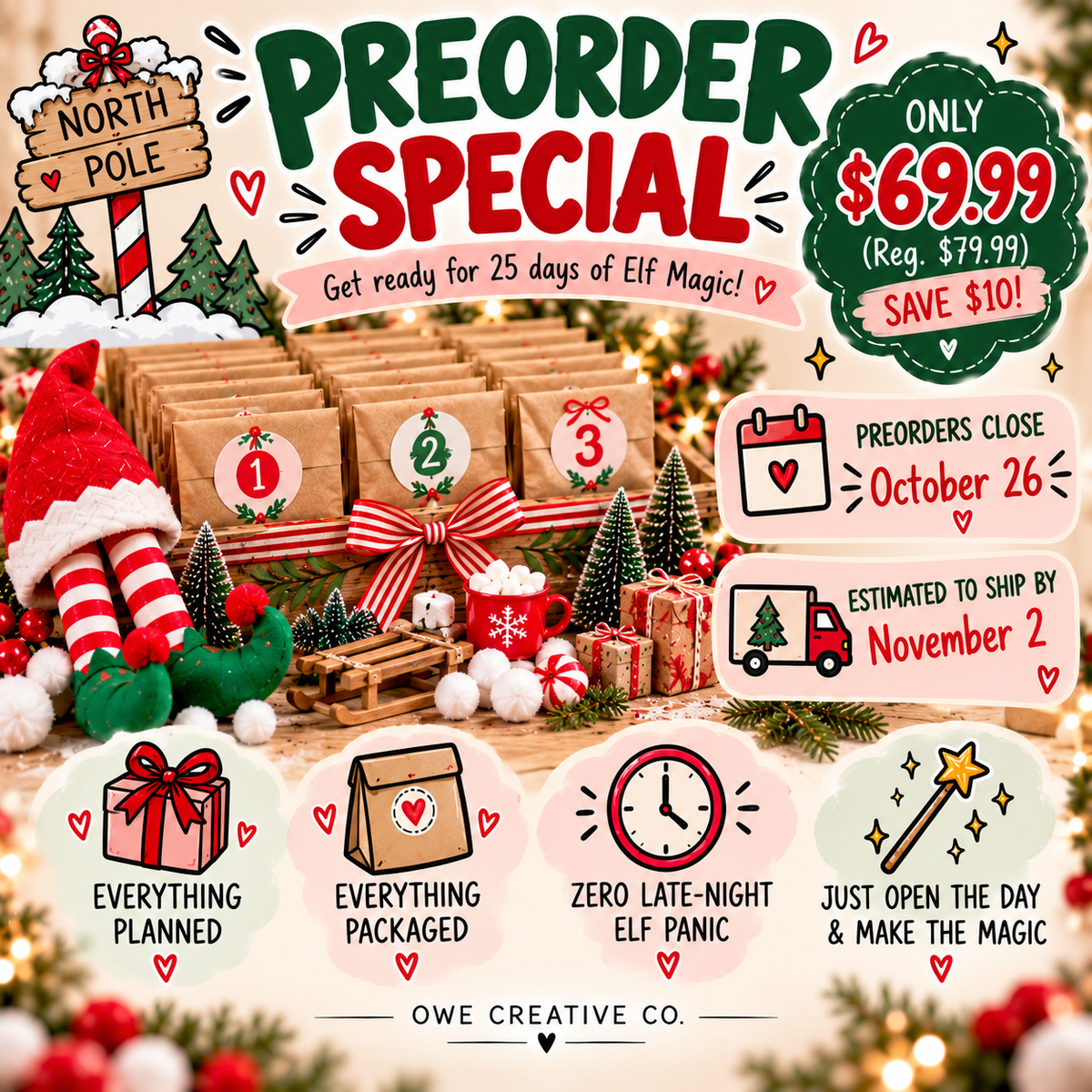 25 Days of Elf Magic Kit – PREORDER