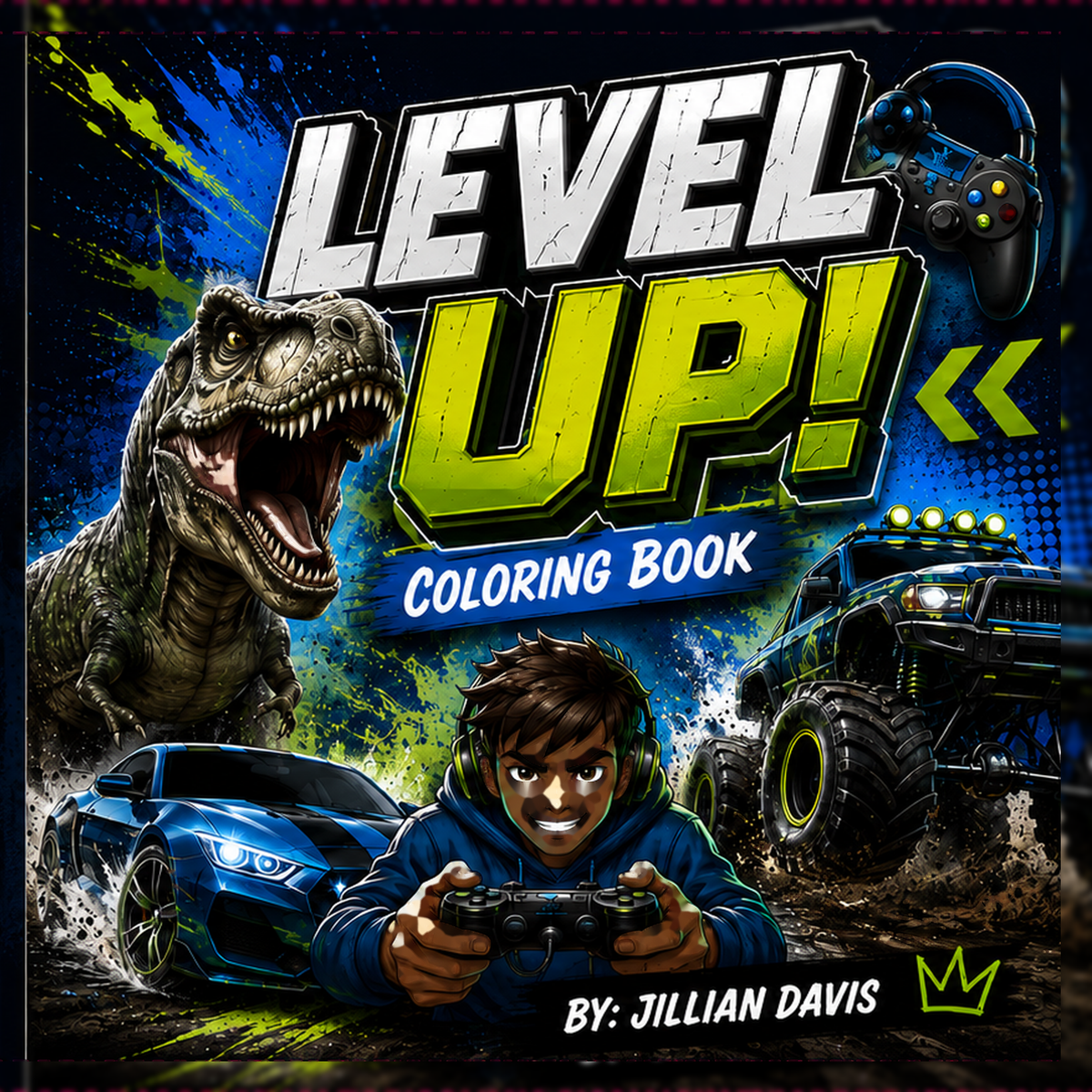 Level Up! | Coloring Book