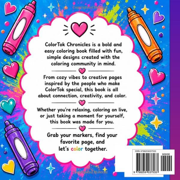 ColorTok Chronicles - Coloring Book
